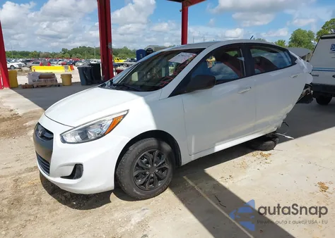 2016 Hyundai Accent Se z USA, uszkodzony, nr VIN KMHCT4AE9GU134526